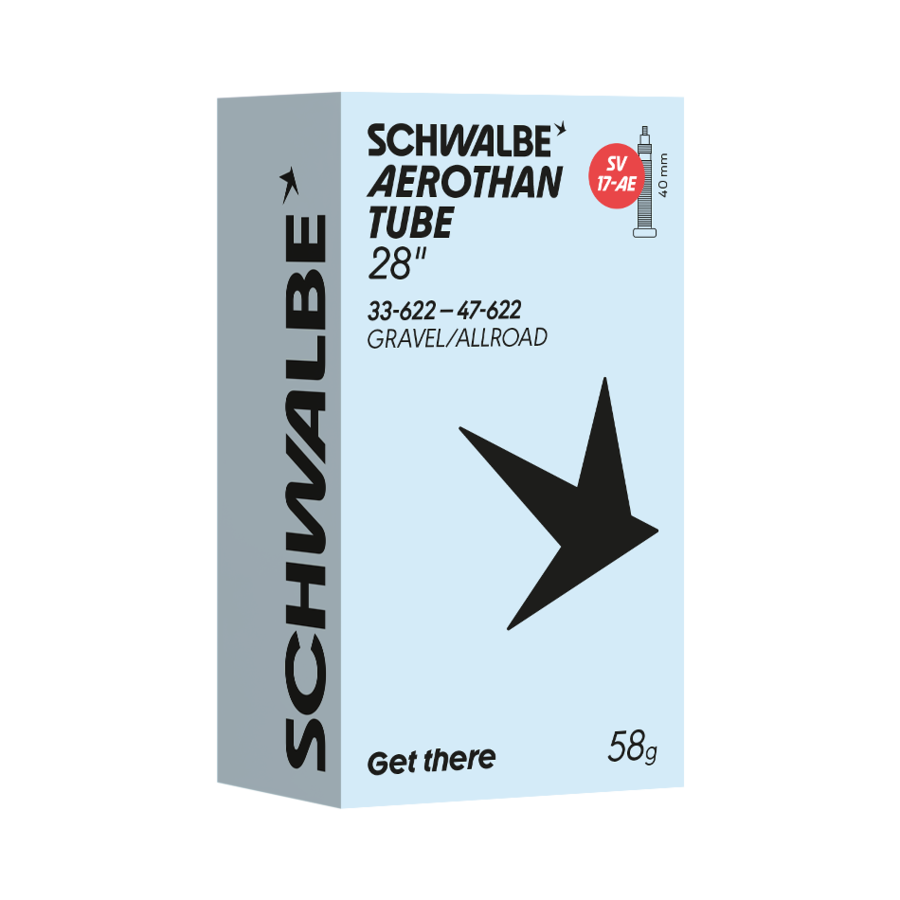Schwalbe Aerothan Tube 28" - Gravel / Allroad - Presta 40mm