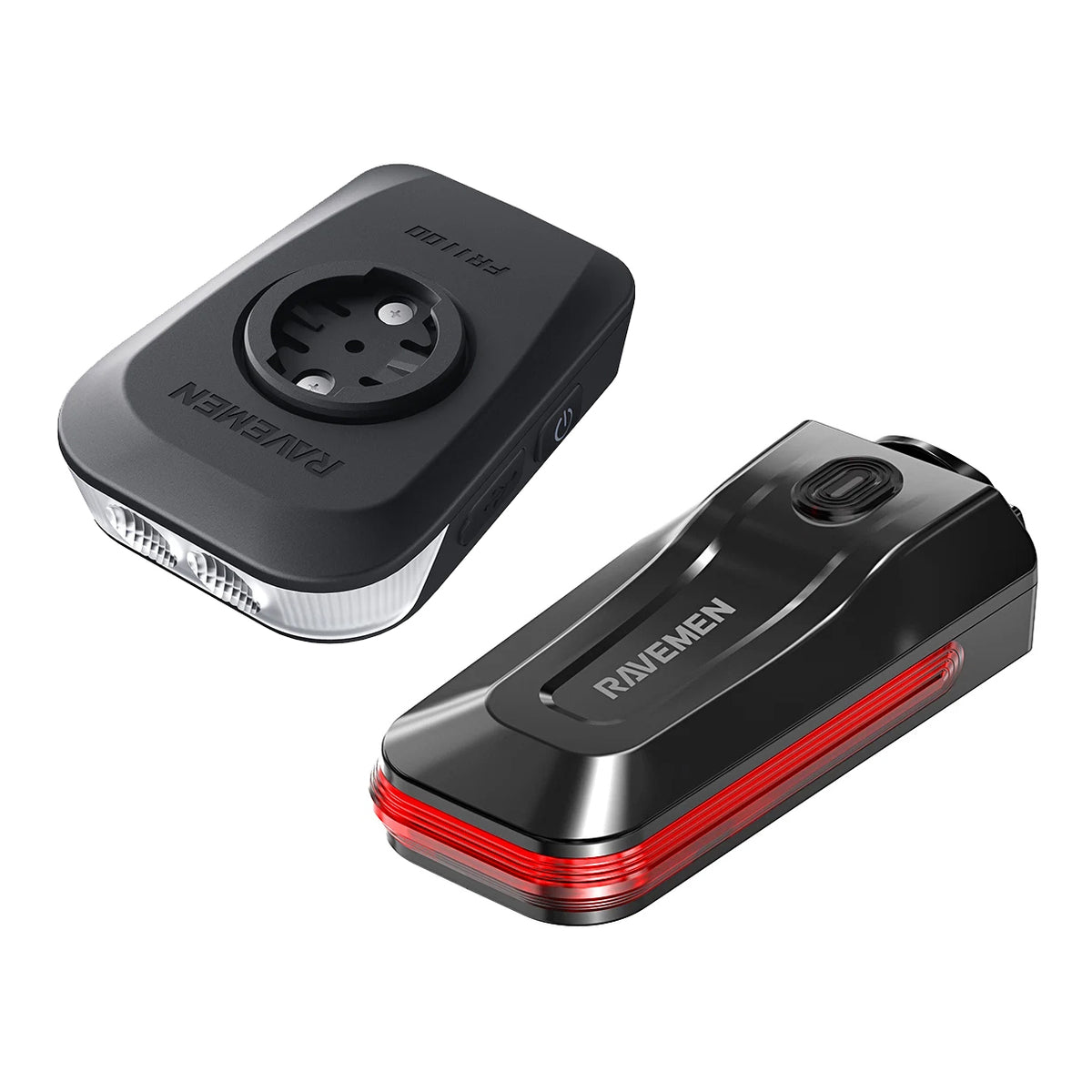 Ravemen FR1100 (1100 Lumens) / CL50 (50 Lumens) USB Rechargeable Twinset
