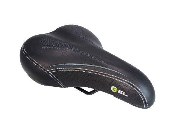 DDK Gel Plus Active Deluxe Ladies Trekking Saddle in Black