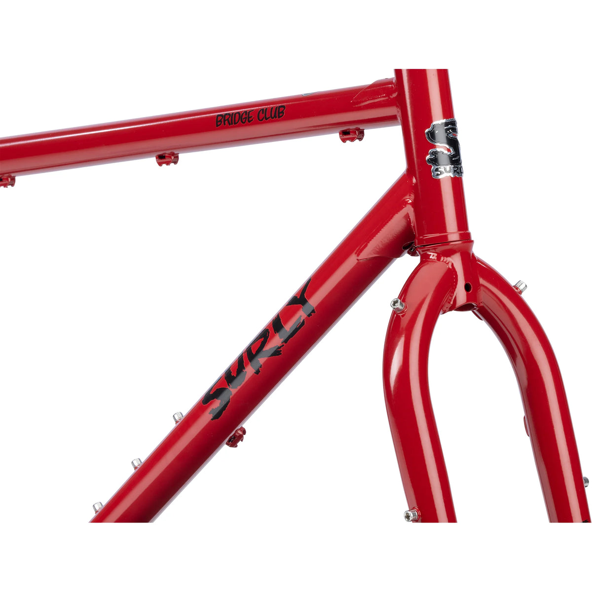 Surly Bridge Club Frameset - Lingering Cranberry