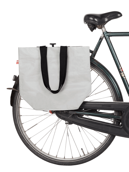 Cobags Bikezac 2.0 - Simply Grey pannier bag for life - Bike Boom