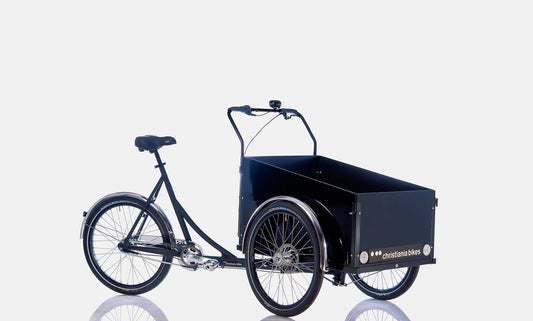 Christiania Classic Sloping Box Cargo Bike - The Danish cycling design icon