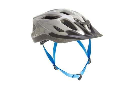 XLC Grey/Blue Helmet BH-C25 53 - 58cm - Bike Boom