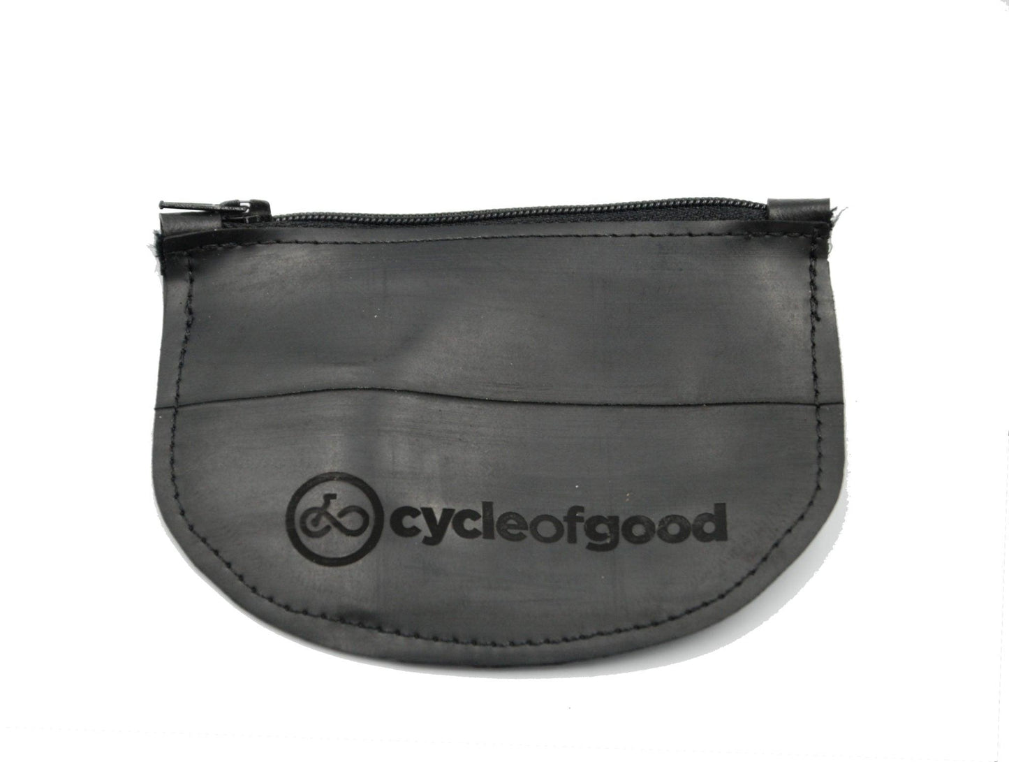 Cycle Of Good Coin Purse - Recycled Inner Tube - Bike Boom