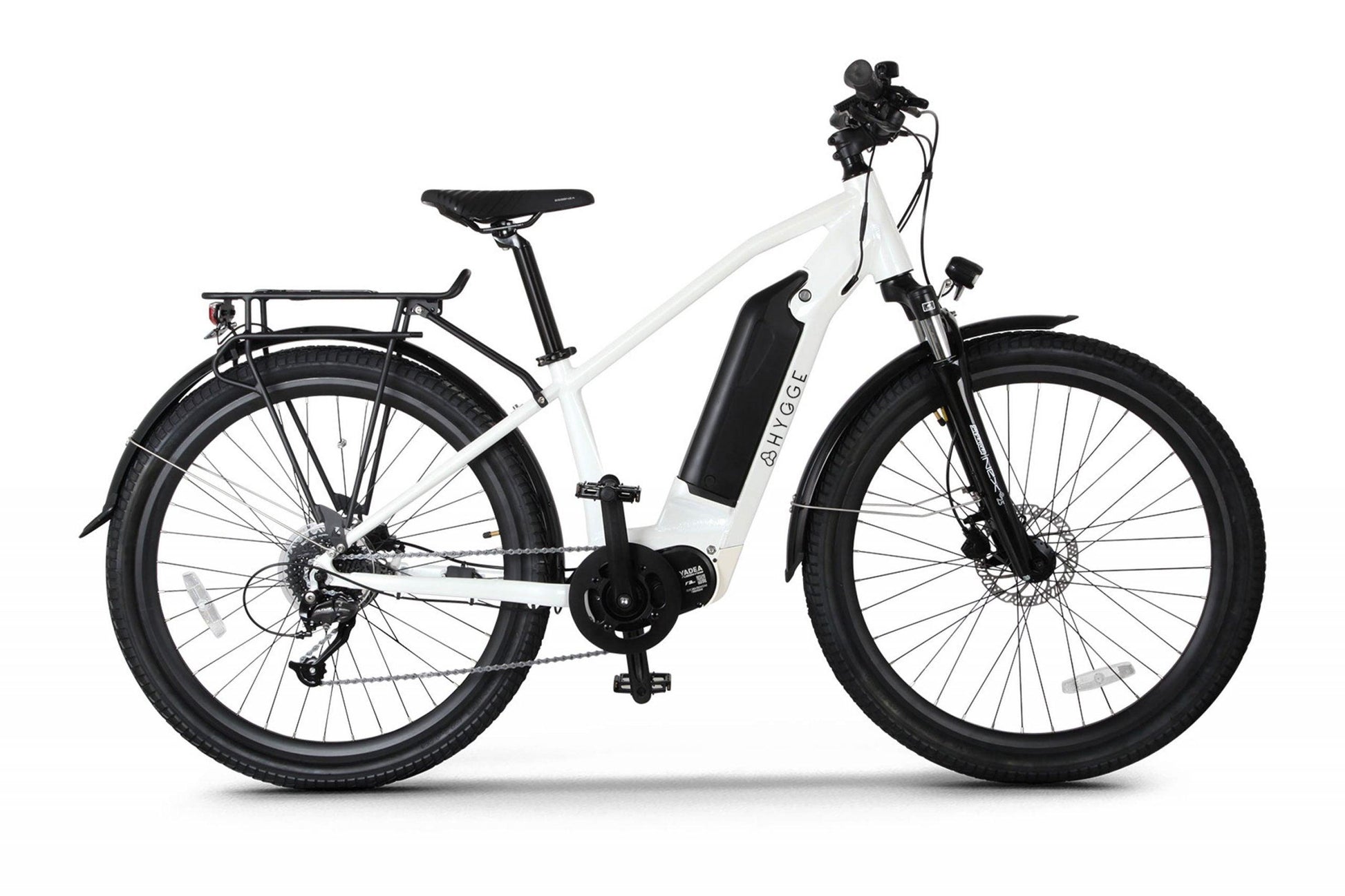 Hygge Aarhus Electric 27.5 City e-bike - Matt Black - Bike Boom