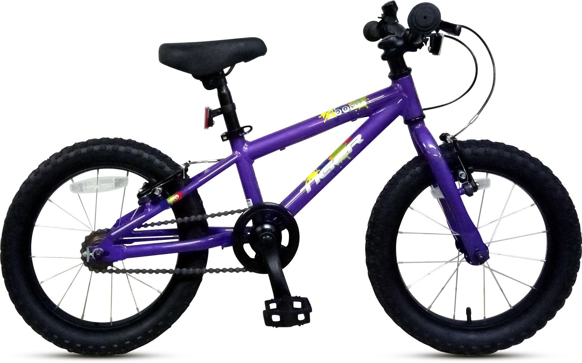 Tiger Zoom 16 Lightweight Aluminium Kids Bike - Purple - Bike Boom