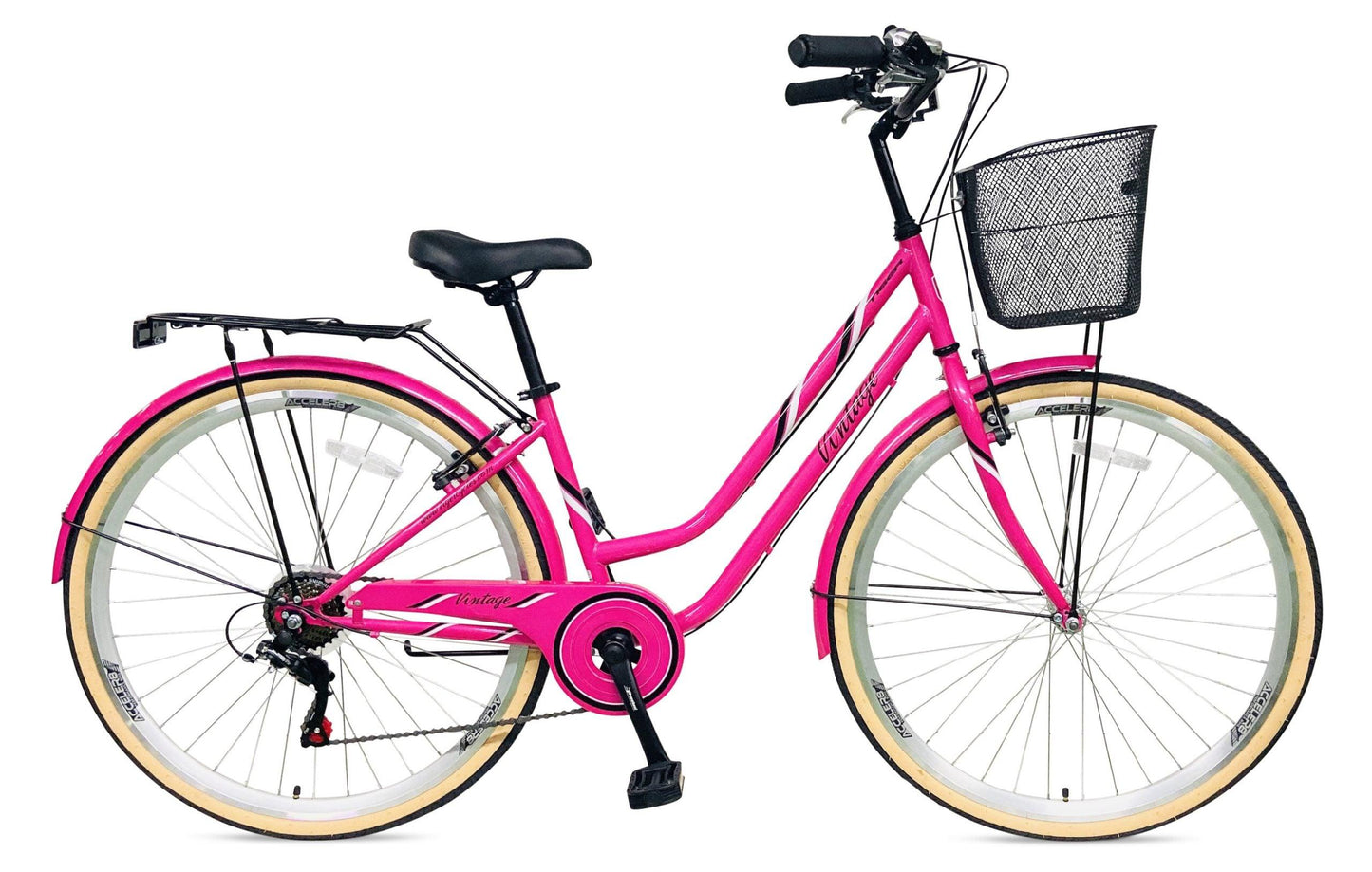 Tiger Vintage 700 Raspberry Pink - Bike Boom