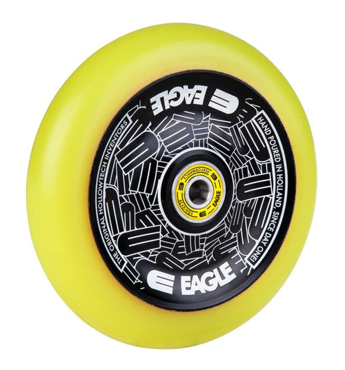 Eagle Supply Wheel Standard Hollowtech Black/Yellow 115 MM - Bike Boom