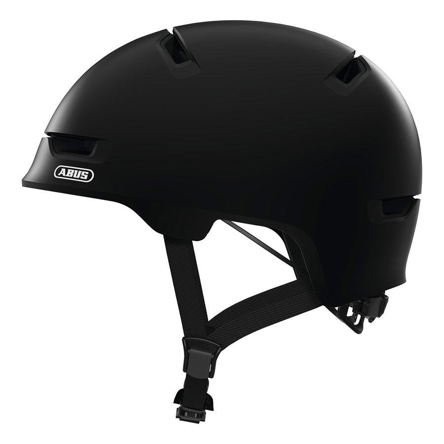 ABUS Scraper 3.0 Urban Bicycle Helmet Black - Bike Boom