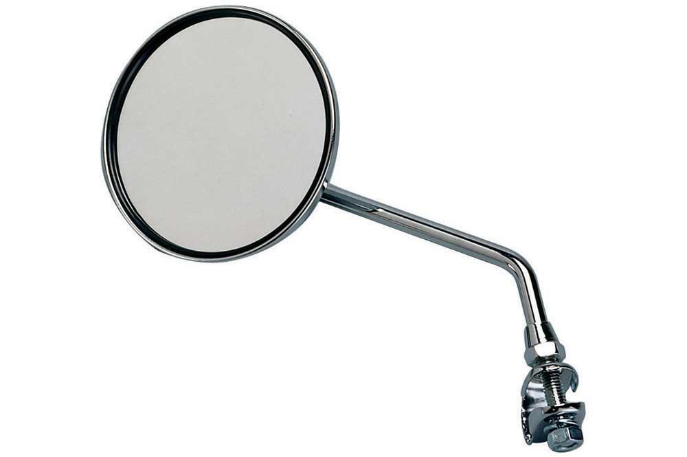 Raleigh AMA134 - Round Handlebar Mounted Bicycle Mirror in Chrome with Universal Fitment - Bike Boom