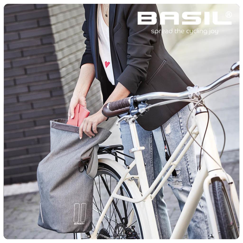 Basil City Shopper Pannier Bag - Bike Boom