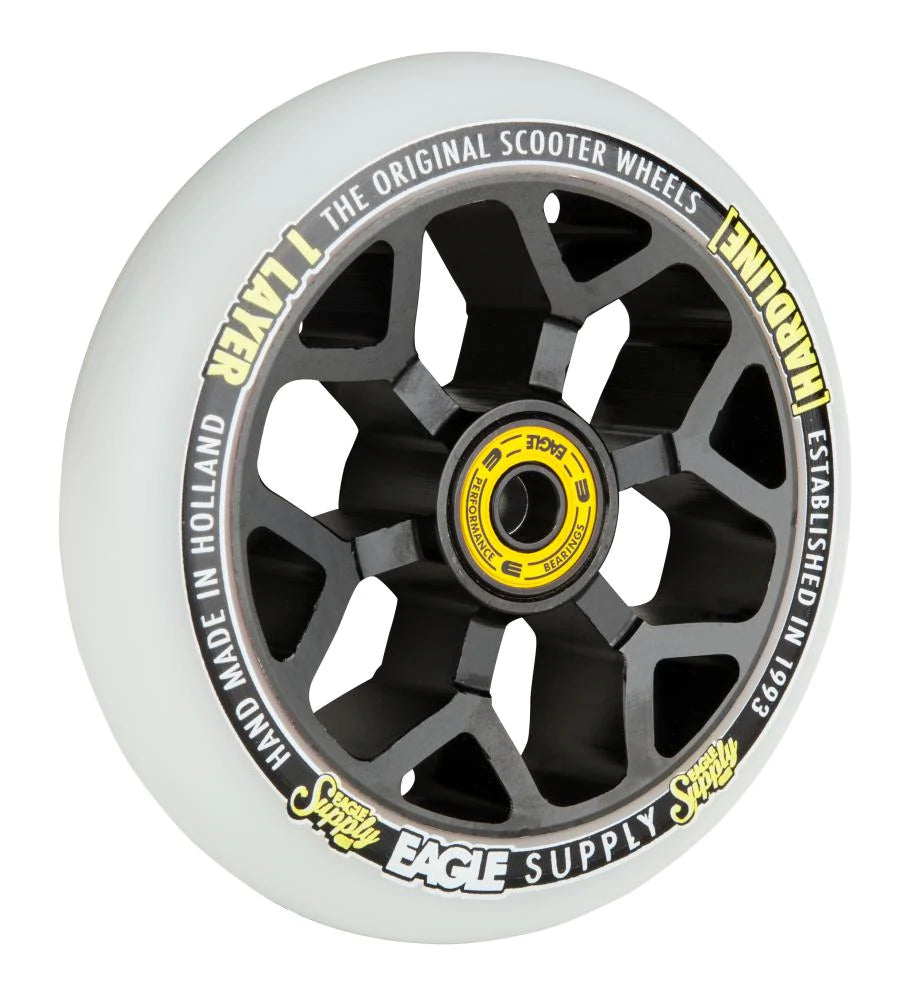 Eagle Supply Wheels: Hard line 2 Layer / X6 Core Panthers Scooter Wheel 115mm - Bike Boom