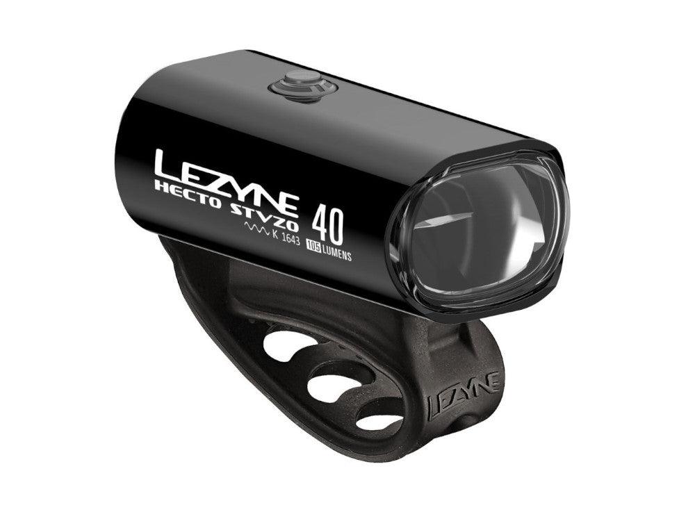 Lezyne Light Set Front + Rear Hecto Drive 40+ Femto - Black - Bike Boom