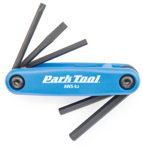 Park Tool Fold-Up AWS-9.2 Hex Wrench & Screwdrivers Set - Bike Boom