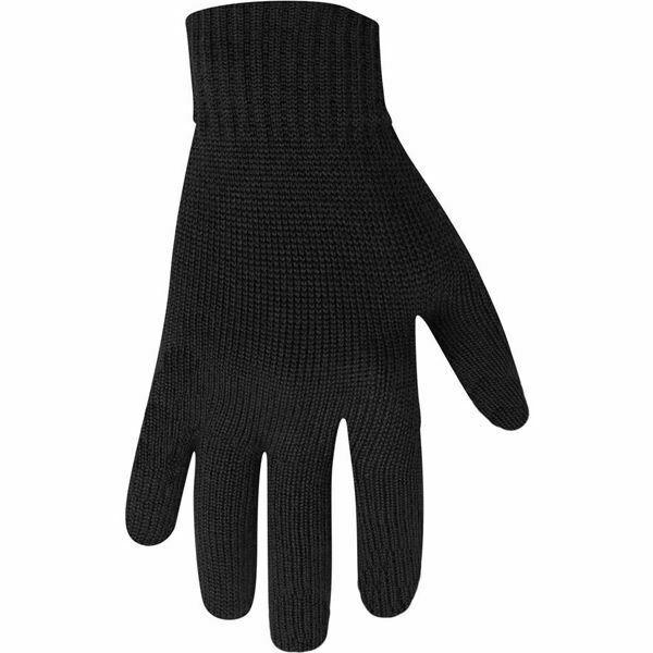 Madison Thermal Merino Wool Gloves Isoler Unisex Black - Bike Boom
